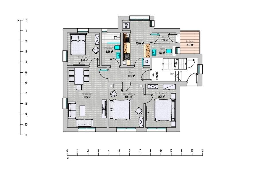 Апартаменты Haus Ludwig Фройденштадт Экстерьер фото